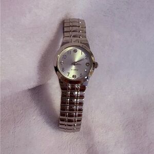 Silver Quartz Watch